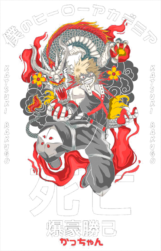 DTF Anime T-Shirt Prints